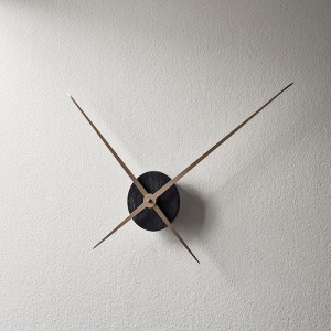 BOLIA nástěnné hodiny Needle černé
