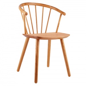 BOLIA židle Sleek nízká dub