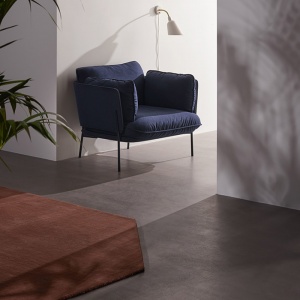 &TRADITION koberec The Moor AP6 tmavě modrý 240 x 240 cm