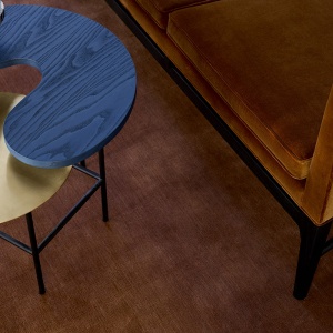 &TRADITION koberec The Moor AP8 červenohnědý 300 x 300 cm