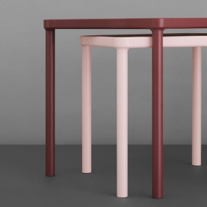 NORMANN COPENHAGEN kávový stolek Case malý růžový