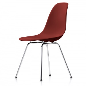 VITRA židle DSX tmavě červená