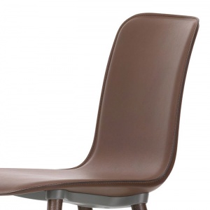 VITRA židle HAL Leather Wood