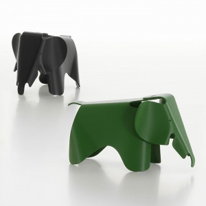 VITRA stolička Eames Elephant malá zelená