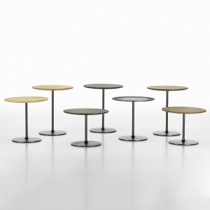 VITRA stolek Occasional Low Table 35 ořech