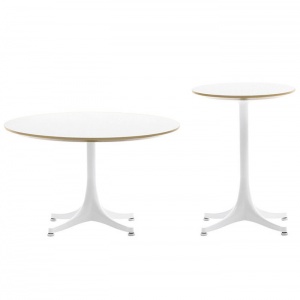 VITRA stolek Nelson Table vysoký bílý