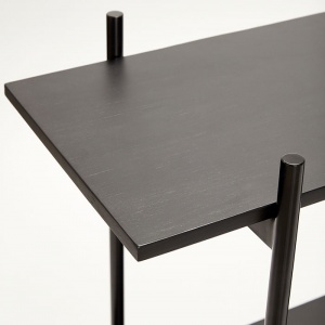 HÜBSCH konzolový stolek Black Wood