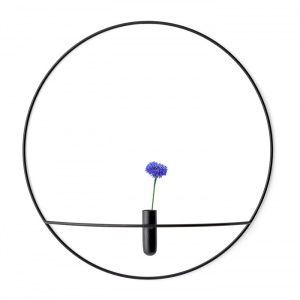 AUDO (MENU) váza POV Circle černá
