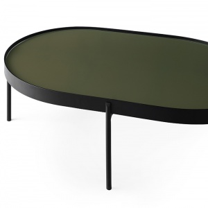 AUDO (MENU) stolek NoNo Table velký tmavě zelený