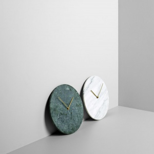 AUDO (MENU) nástěnné hodiny Marble šedé
