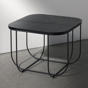 AUDO (MENU) stolek Cage černý