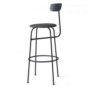 AUDO (MENU) barová židle Afteroom vysoká polstrovaná černá