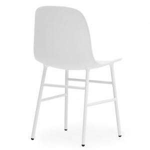 NORMANN COPENHAGEN židle Form Steel bílá