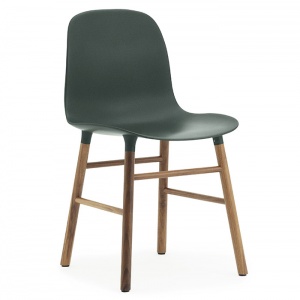 NORMANN COPENHAGEN židle Form Wood zelená