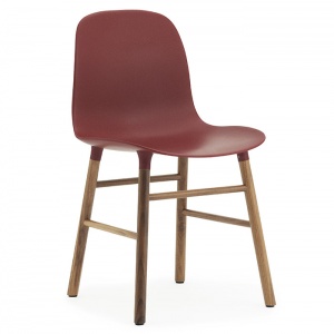 NORMANN COPENHAGEN židle Form Wood červená