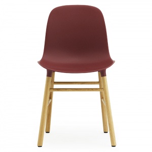 NORMANN COPENHAGEN židle Form Wood červená