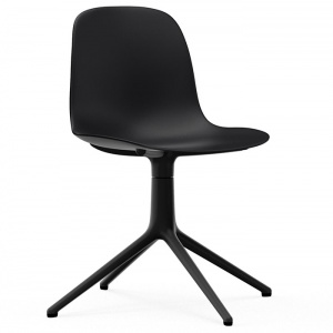 NORMANN COPENHAGEN židle Form Swivel černá