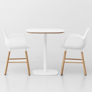 NORMANN COPENHAGEN kávový stolek Form bílý
