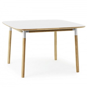 NORMANN COPENHAGEN stůl Form 120x120 bílý