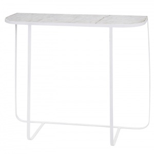 BLOOMINGVILLE konzolový stolek Harper bílý