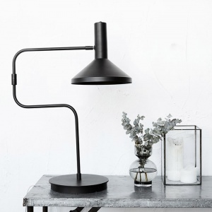HOUSE DOCTOR stolní lampa Mall Made Black