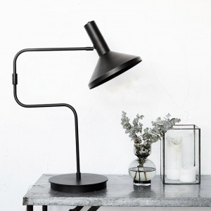 HOUSE DOCTOR stolní lampa Mall Made Black