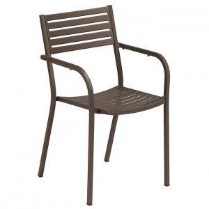 EMU židle s područkami Segno ocel
