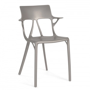 KARTELL židle A.I. Chair šedá
