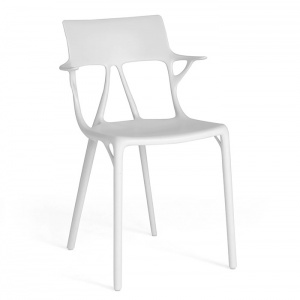 KARTELL židle A.I. Chair bílá