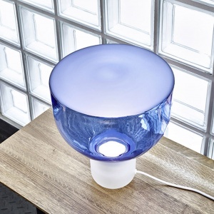 BROKIS stolní lampa Lightline M modrá