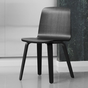 NORMANN COPENHAGEN židle Just Chair dřevo/černá