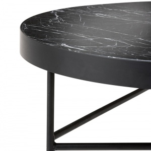 FERM LIVING stolek Marble Table velký černý