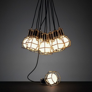 DESIGN HOUSE STOCKHOLM závěsné svítidlo Work Lamp pozlacené