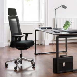WIESNER-HAGER kancelářská židle Poi 5435 s područkami a opěrkou hlavy