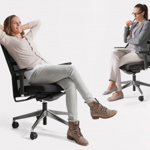 WIESNER-HAGER kancelářská židle Paro2 5222 s područkami a opěrkou hlavy