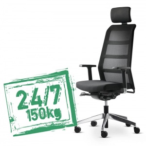 WIESNER-HAGER kancelářská židle Paro 24/7 5223 s područkami a opěrkou hlavy