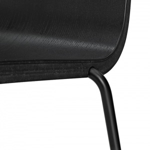 NORMANN COPENHAGEN židle Just Chair ocel/černá