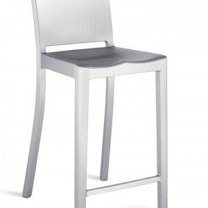 EMECO barová židle Hudson nízká matná