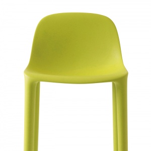 EMECO barová židle Broom vysoká zelená