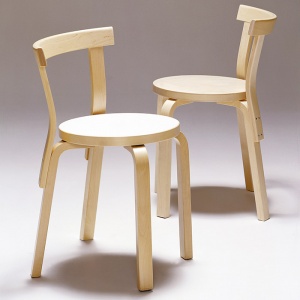 ARTEK židle Chair 68 přírodní