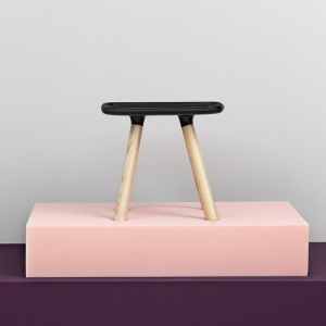NORMANN COPENHAGEN odkládací stolek Tablo čtvercový bílá/přírodní