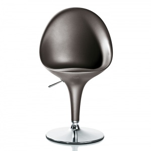 MAGIS otočná barová židle Bombo antracitově šedá