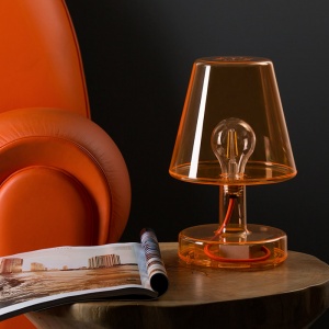 FATBOY stolní lampa Transloetje oranžová