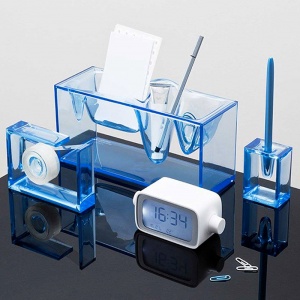 LEXON stolní lepička Dream Tools transparentní bílá