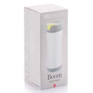 XD DESIGN cestovní hrnek Boom ECO limetkový