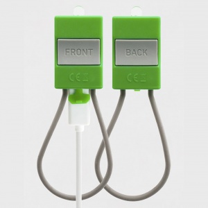BOOKMAN cyklosvětlo USB Light zelené