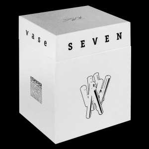 BLACKBOX váza Seven XXL pískovaná