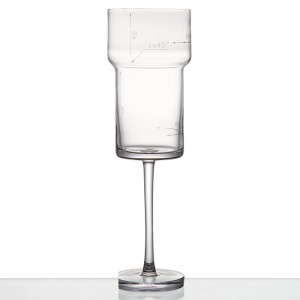 BOMMA sklenice na bílé víno Engineering: Basic dimensioning