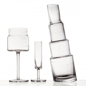 BOMMA sklenice na bílé víno Engineering: Basic dimensioning