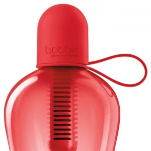 BOBBLE Sport láhev na vodu 750 ml červená